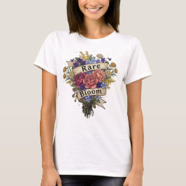 Neurodivergent Floral Aesthetic - Rare Bloom T-Shirt