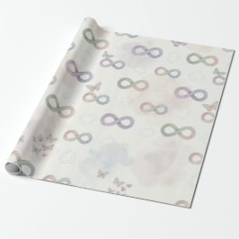 Neurodivergent Infinity Symbol | Autism ADHD Pride Geschenkpapier