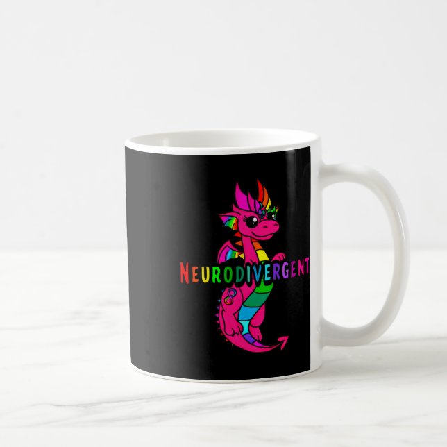 Neurodivergent Kaffeetasse (Rechts)