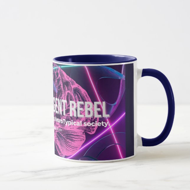 NeuroDivergent Rebel Weigerung Assimilation Tasse (Rechts)