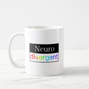 Neurodivergent   Sensibilisierung für die Neurovie Kaffeetasse