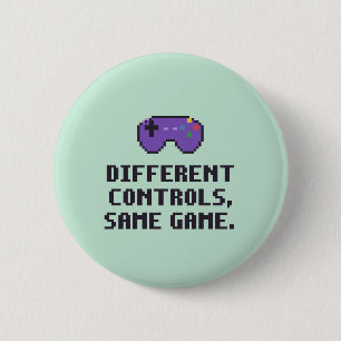 Neurodivergente Andersartige Steuertasten Button