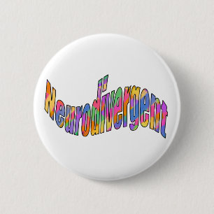 Neurodivergente Typografie Neurodivergenz Button