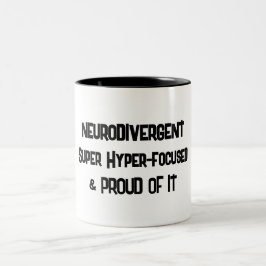 Neurodivergente und hyperfokale Tasse