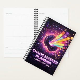 Neurodivergenter Chaos-Meister - ADHD-Edition  Planer