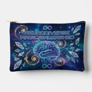 Neurodivergentes Kosmisches ADHS-Autismus-Geschenk Zubehörtasche