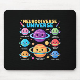 Neurodiverser Autismus Bewusstsein Universum Speci Mousepad