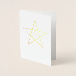 Neurodiverser Parol Gold Folienkarte