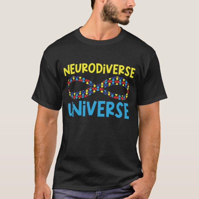 Neurodiverser Universum-T - Shirt (Vorderseite)