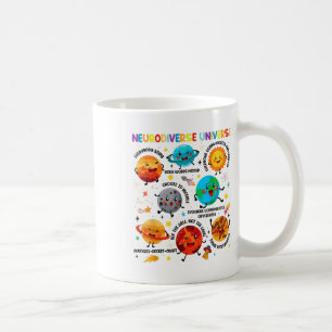 Neurodiverser Weltraum-Planet - Sondererziehung Kaffeetasse