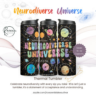 Neurodiverses Universum Bewusstseins-Thermal-Tumbl Thermosbecher