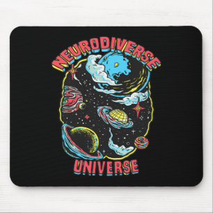Neurodiverses Universum Neurovielfalt Embrace Adrk Mousepad