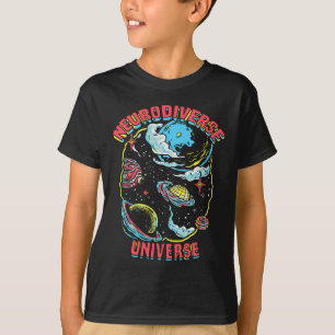 Neurodiverses Universum Neurovielfalt Embrace Adrk T-Shirt