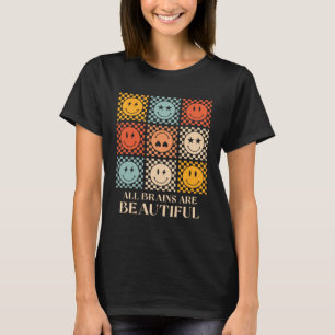 Neurodiversität Alle Gehirne Sind Schön Autism Bew T-Shirt