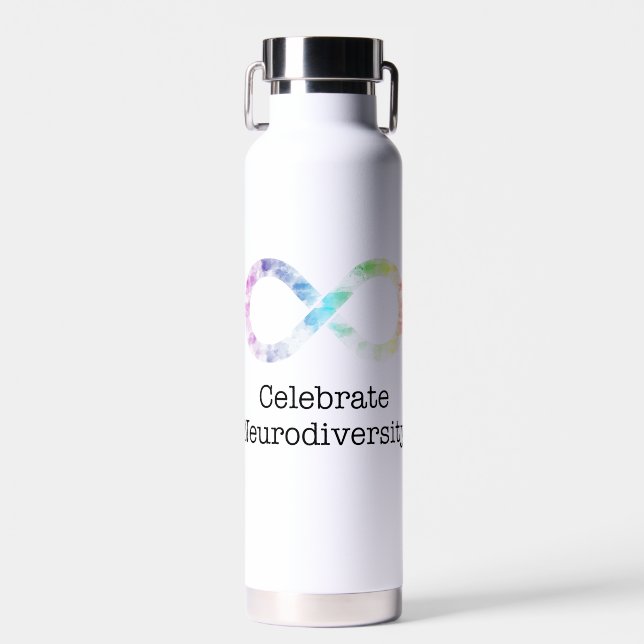 Neurodiversität feiern trinkflasche (Vorne)