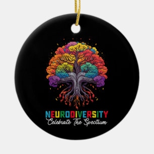 Neurodiversität Feiert Das Spektrum Autismus Keramik Ornament