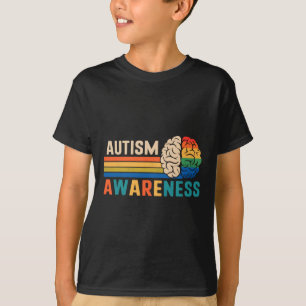 Neurodiversität feiert das Spektrum Gehirn Autismu T-Shirt