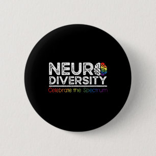 Neurodiversität feiert psychische Gesundheit Adhs Button