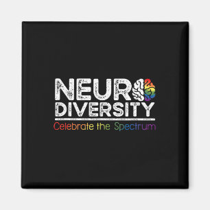 Neurodiversität feiert psychische Gesundheit Adhs Magnet