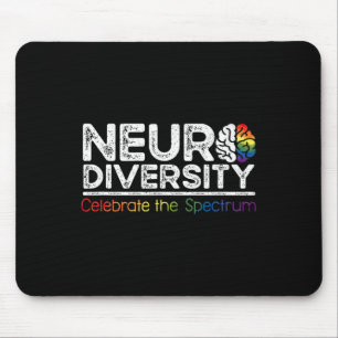 Neurodiversität feiert psychische Gesundheit Adhs Mousepad