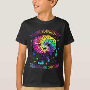 Neurodiversität Gehirn Autismus-Bewusstsein Asd Ad T-Shirt
