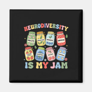 Neurodiversität ist mein Ding Autismus-Inklusions- Magnet