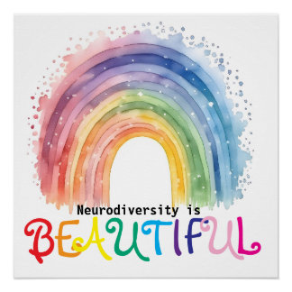 Neurodiversität ist Schön, Poster