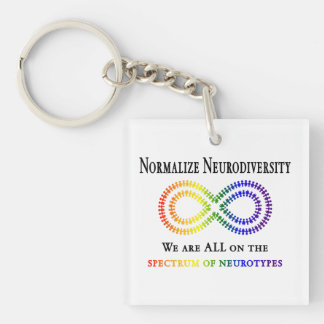 Neurodiversität normalisieren schlüsselanhänger