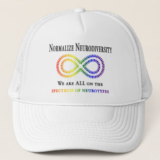 Neurodiversität normalisieren truckerkappe