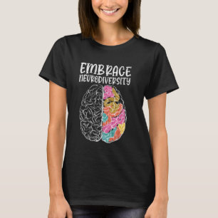 Neurodiversität umarmen Autismus-Bewusstsein ASD M T-Shirt