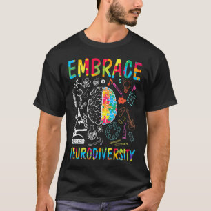 Neurodiversität umarmen Autismus-Bewusstsein Asd M T-Shirt