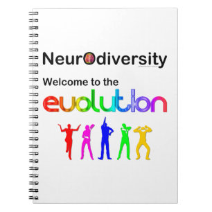 Neurodiversität Willkommen bei der Evolution Notizblock