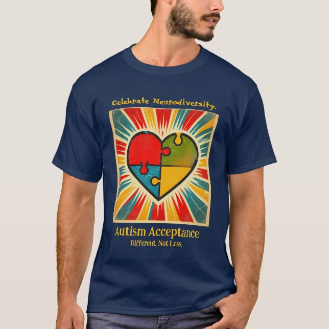 Neurodiversity Awareness T-Shirt (Vorderseite)