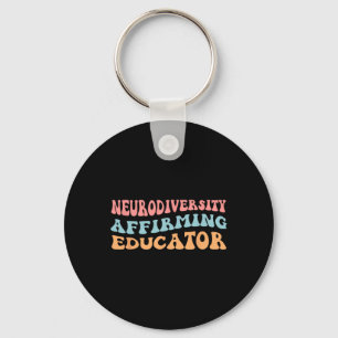 Neurodiversity-Bekräftigung der Bildung Schlüsselanhänger