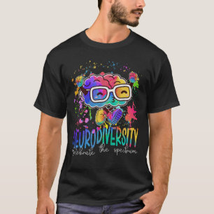 Neurodiversity Hirn Autismus Bewusstsein ASD ADHD T-Shirt