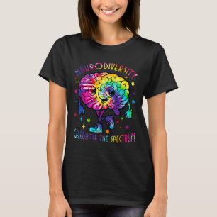 Neurodiversity Hirn Autismus Bewusstsein für Adhor T-Shirt