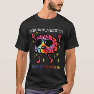 Neurodiversity Hirn Autismus Bewusstsein für Adhor T-Shirt