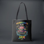Neurodiversity Is My Jam<br><div class="desc">A vibrant illustration of a cool DJ brain wearing rainbow headphones and mixing vinyl,  celebrating neurodiversity,  creativity,  and the unique rhythm of different minds.</div>