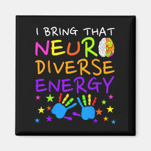 Neurodiversity Kinder Jungen Autismus Bewusstsein  Magnet