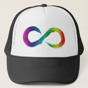 Neurodiversity Regenbogen Truckerkappe