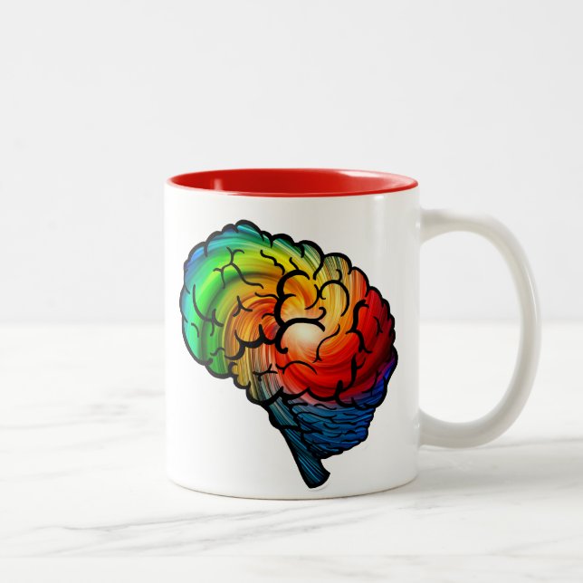 #neurodiversity zweifarbige tasse (Rechts)