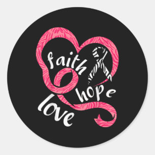 Neuroendokriner Krebs Bewusstsein für Krebs Bekämp Runder Aufkleber