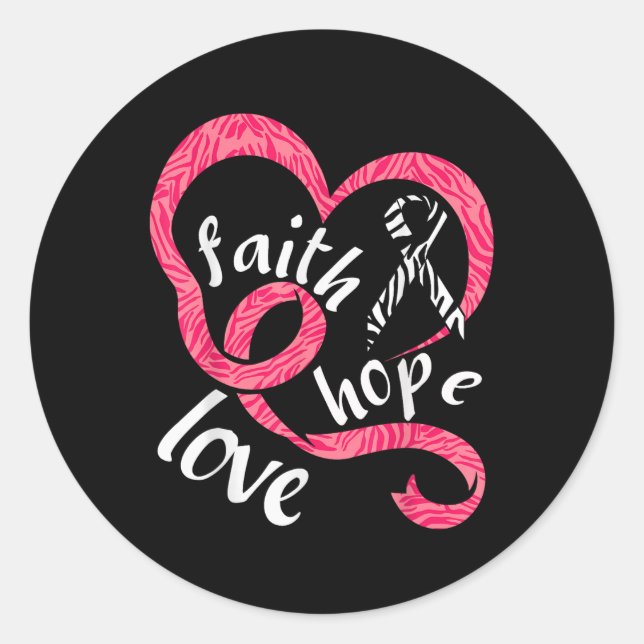 Neuroendokriner Krebs Bewusstsein für Krebs Bekämp Runder Aufkleber (Vorderseite)