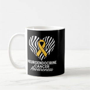 Neuroendokrines Krebsbewusstsein Zebrastreifen Her Kaffeetasse