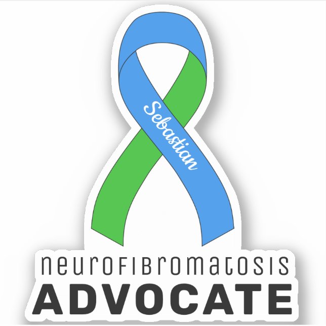 Neurofibromatose Advocate Vinyl Sticker (Vorderseite)