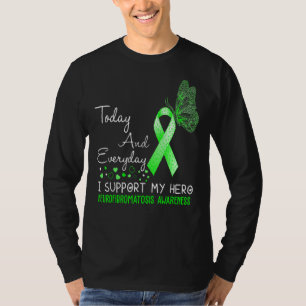 Neurofibromatose Bewusstsein, das ich unterstütze T-Shirt