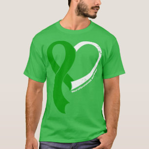 Neurofibromatose Bewusstsein Hoffnung Liebe Herz B T-Shirt