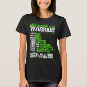 Neurofibromatose Bewusstsein Schmerzen Grüne Schl T-Shirt