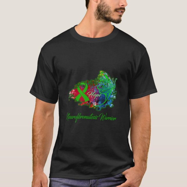 Neurofibromatose Bewusstsein T-Shirt (Vorderseite)