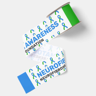 Neurofibromatose-Bewusstseins-Musterband Ripsband
